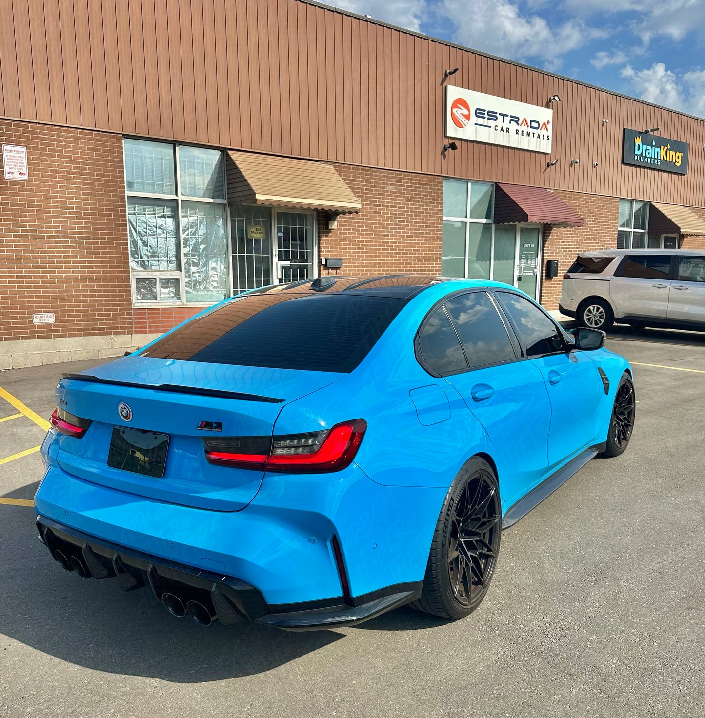 BMW G81/G80 M3 OEM Style Dry Carbon Fiber Side Skirts 2021+