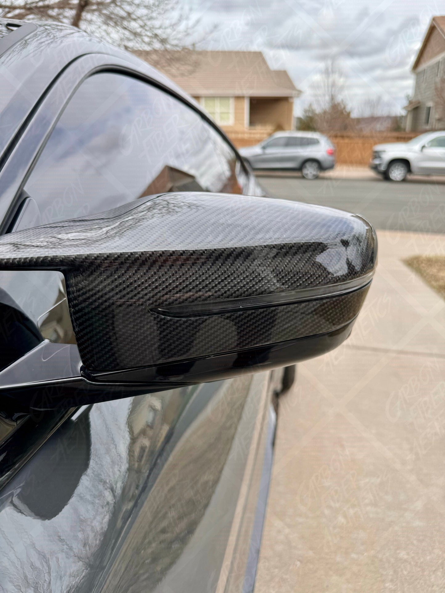 BMW G80 M3 G83 G82 M4 & G87 M2 Dry Carbon Fiber Mirror Caps