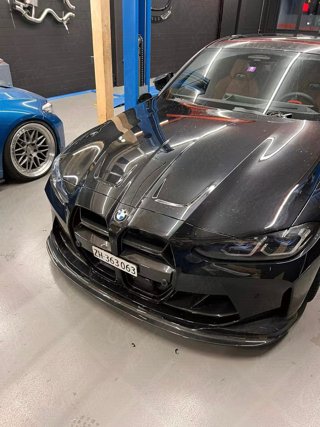 BMW G81/G80 M3 G83/G82 M4 Carbon Fiber Front Lip Future Design V2