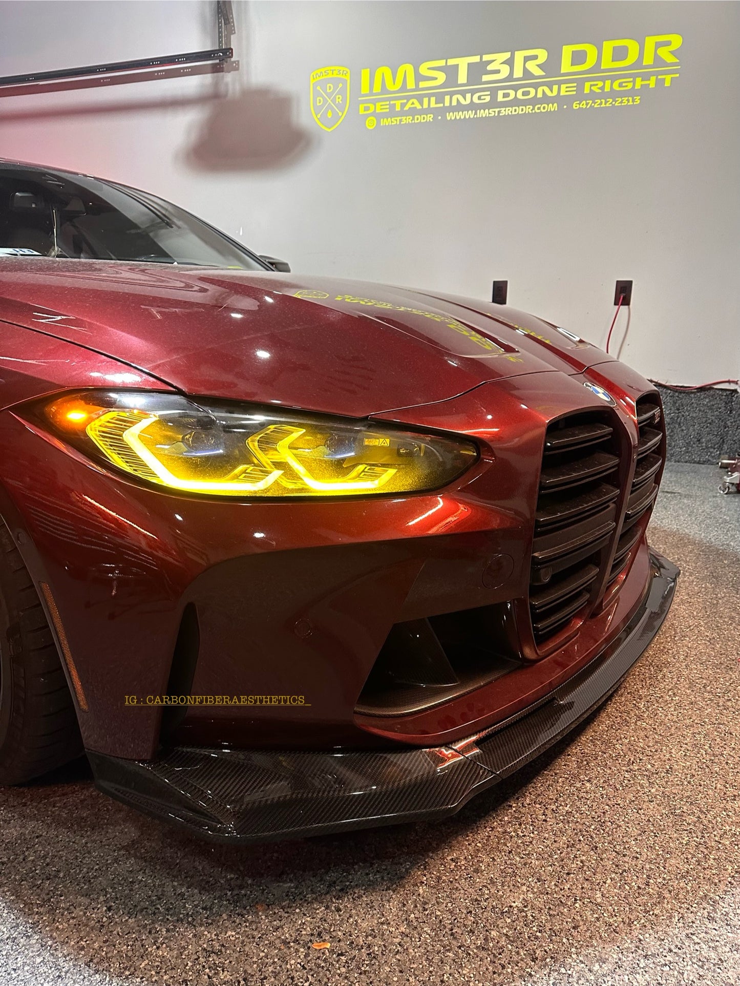 BMW G8X CSL STYLE Yellow DRL Modules G80 M3 G82 M4 G83 M4
