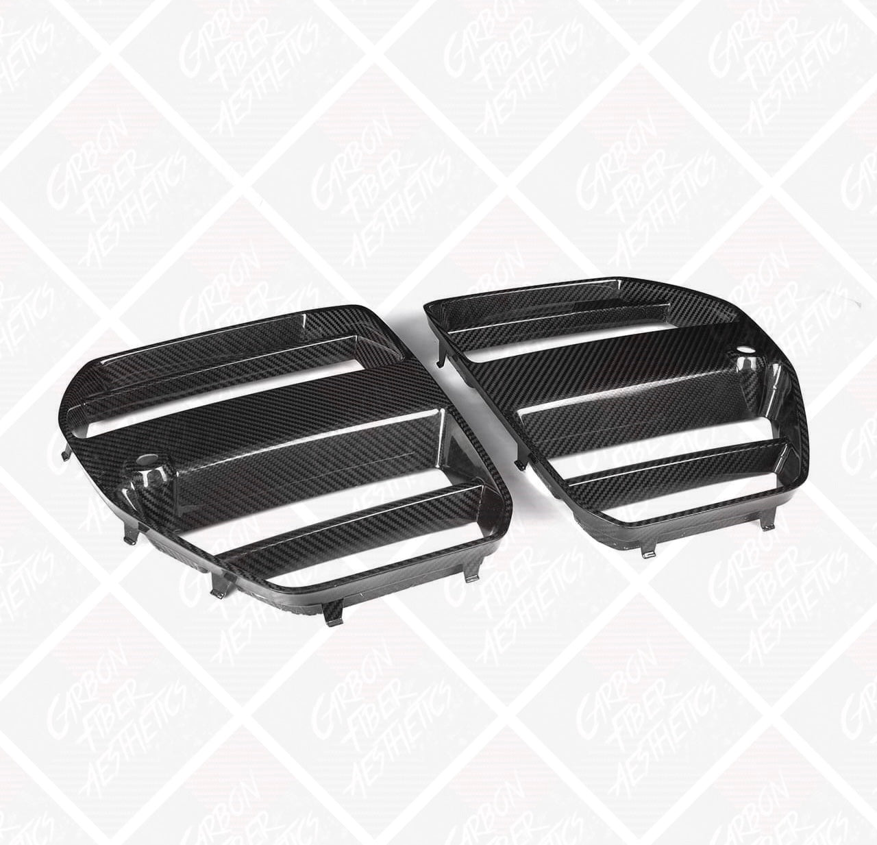 BMW G80 M3 G82 M4 G83 M4 Dry Carbon Fiber DTM / ST Style Grille