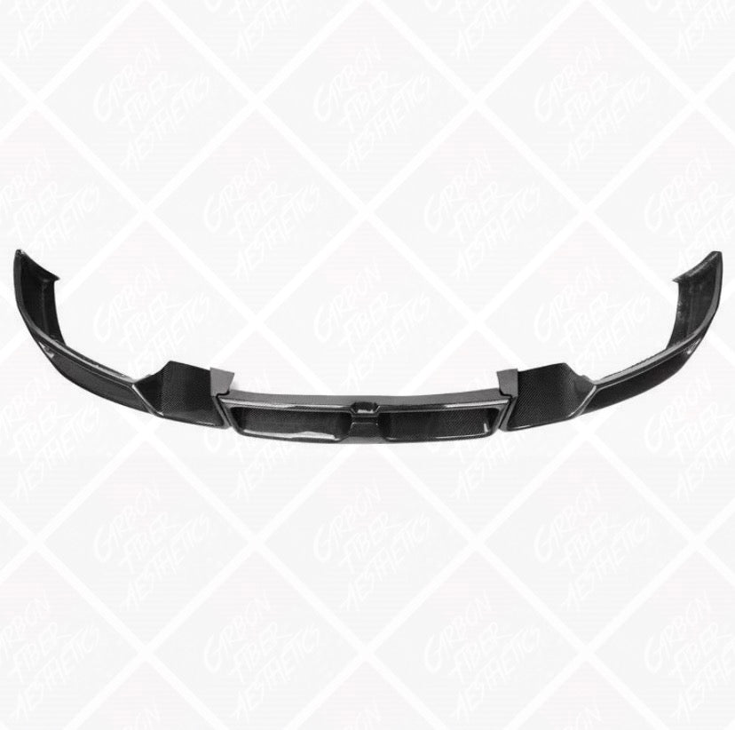 BMW G06 X6 M Sport Carbon Fiber Front Lip Larte Style 2020-2023