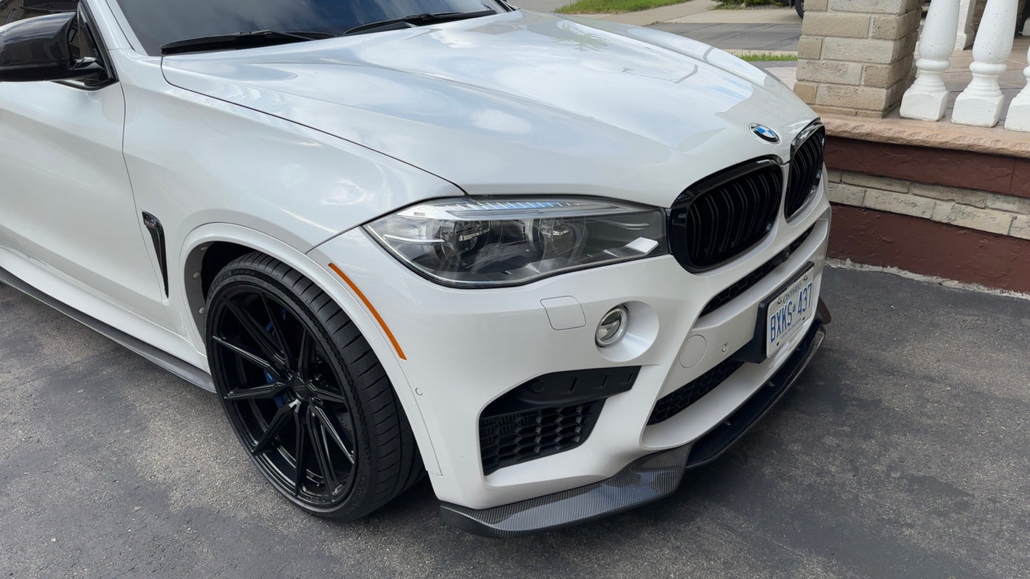 BMW F85 X5M F86 X6M Vorsteiner Style Carbon Fiber Front Lip