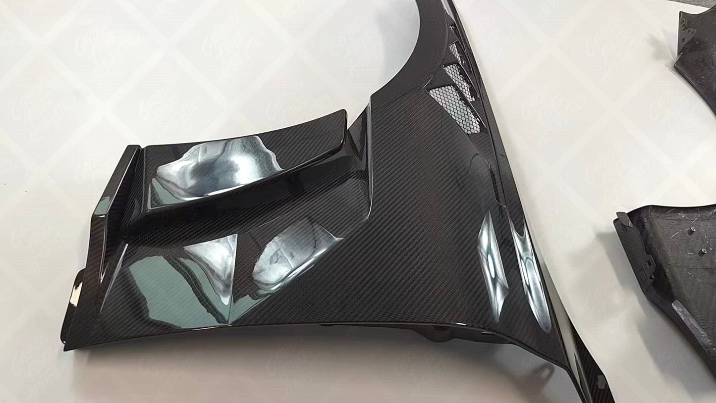 BMW 2 Series G42 M240 Dry Carbon Fiber Fenders 2021+