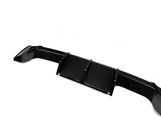BMW M3 M4 Carbon Fiber MP Style Rear Diffuser 2021-26 G80 G81 G82 G83