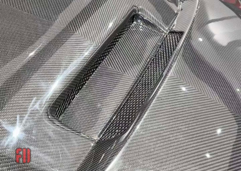 BMW G87 M2 ArmorExtend Design Carbon Fiber Vented Hood AE Style