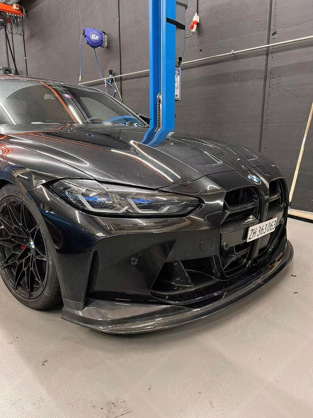 BMW G81/G80 M3 G83/G82 M4 Carbon Fiber Front Lip Future Design V2