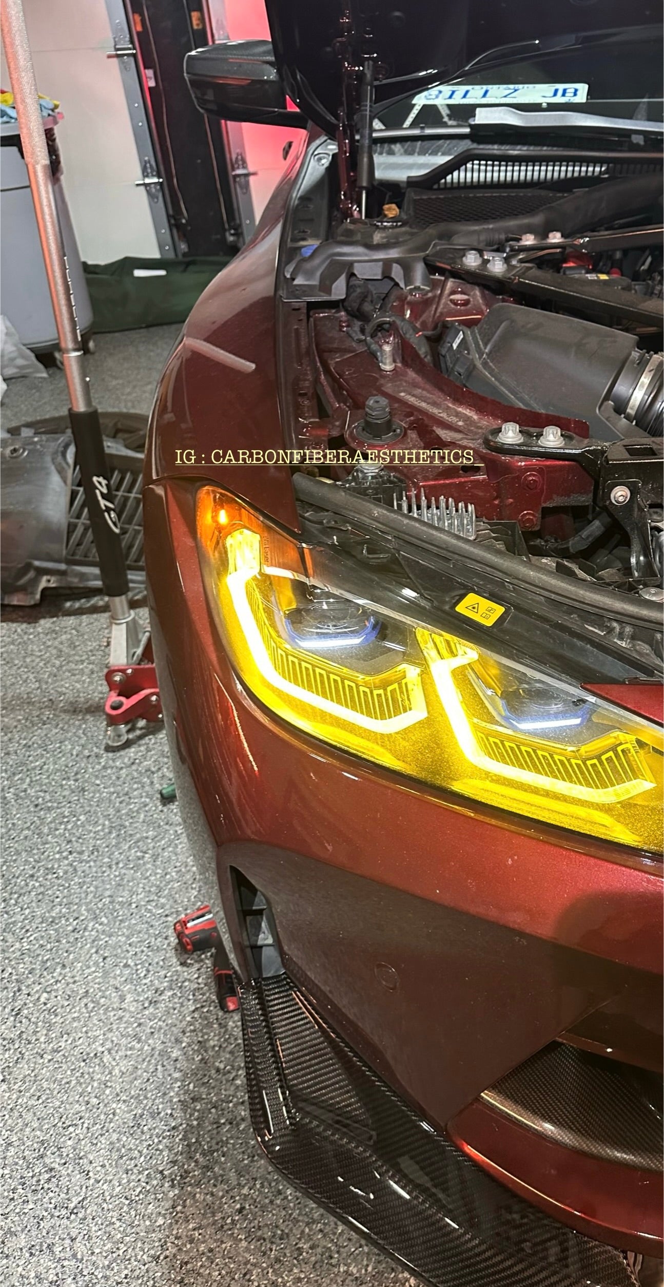 BMW G8X CSL STYLE Yellow DRL Modules G80 M3 G82 M4 G83 M4