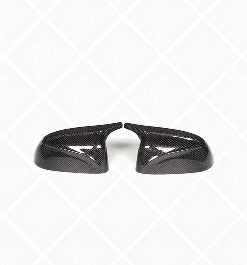 BMW G05 X5 G06 X6 M Sport Carbon Fiber Mirror Caps M Performance Style
