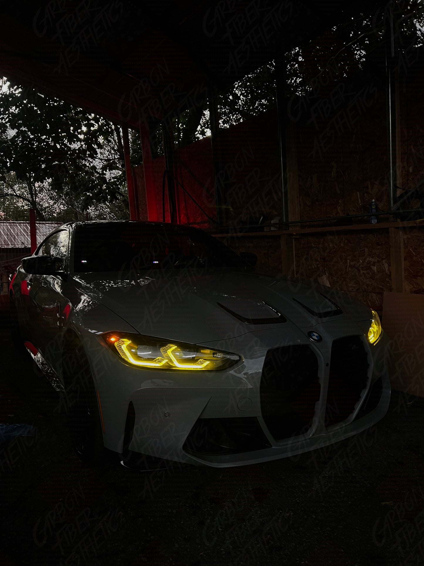 BMW G8X CSL STYLE Yellow DRL Modules G80 M3 G82 M4 G83 M4