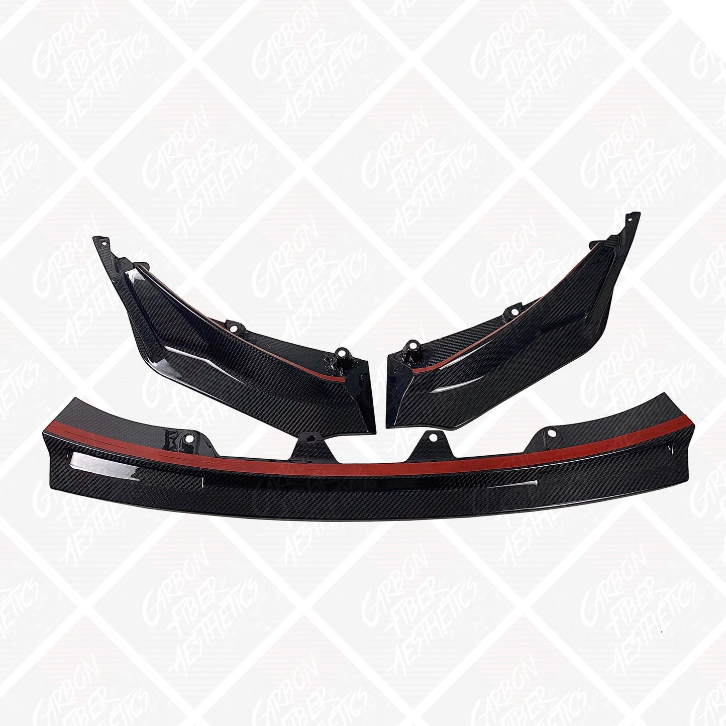 Bmw G80 M3 G82 M4 G83 M4 Dry Carbon Fiber Vorsteiner Style Front Lip