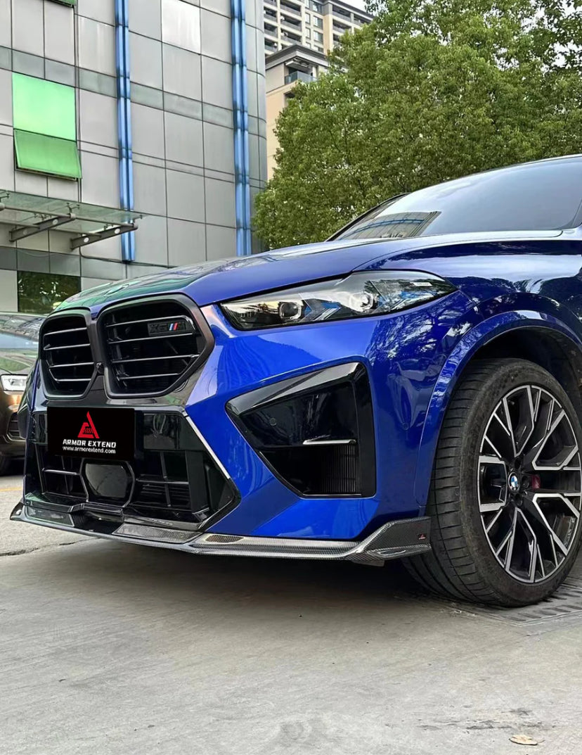 BMW F95 X5M F96 X6M 2023+ ArmorExtend Design Carbon Fiber Front Lip AE Style