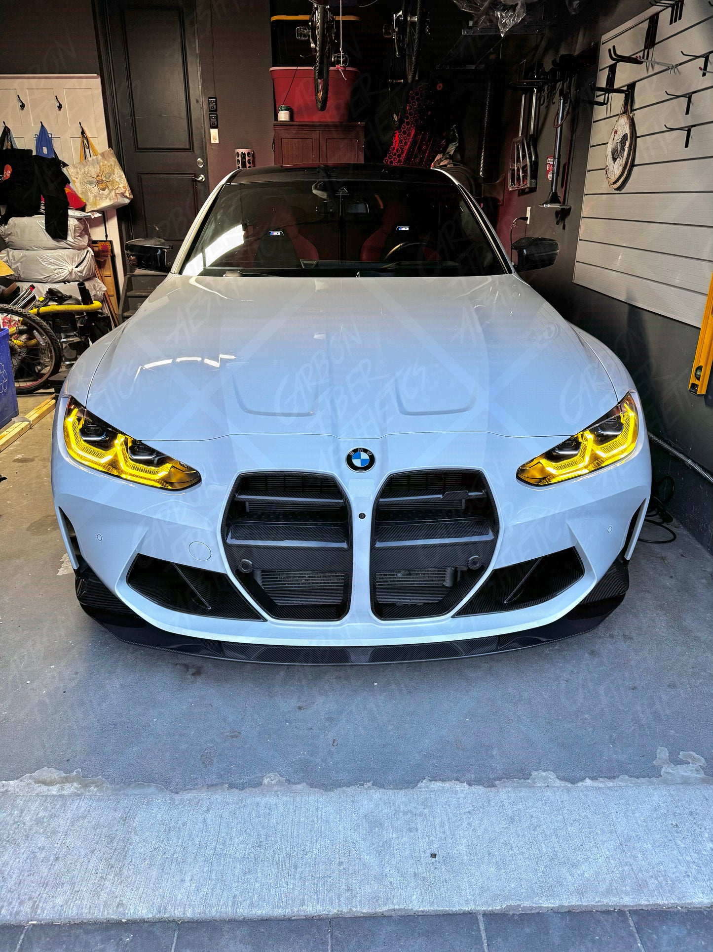 BMW G80 M3 G83 G82 M4 & G87 M2 Dry Carbon Fiber Mirror Caps