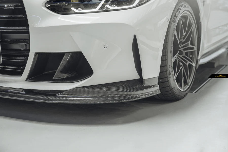 BMW G81/G80 M3 G83/G82 M4 Carbon Fiber Front Lip Future Design V2
