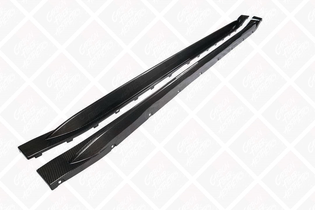 BMW G81/G80 M3 OEM Style Dry Carbon Fiber Side Skirts 2021+