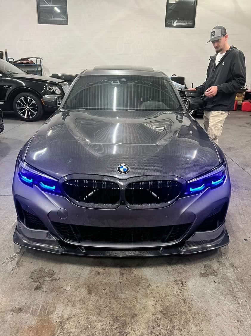 BMW G20 G21 M340 330 GTS Style Carbon Fiber Hood 3 Series 2019+