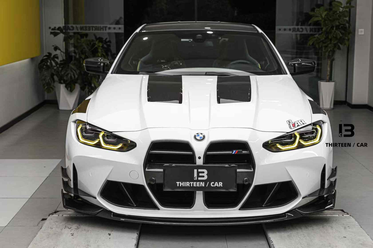 BMW G81/G80 M3 G83/G82 M4 Dry Carbon Fiber CS Style Front Lip 2021+