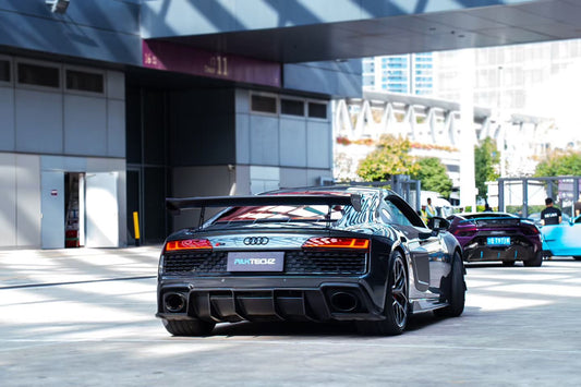 Audi R8 Paktechz Design Carbon Fiber Rear Diffuser 2019-2024