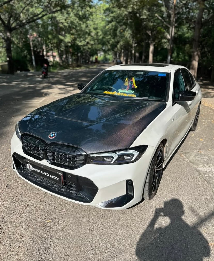 BMW G20 G21 M340 330 GTS Style Carbon Fiber Hood 3 Series 2019+