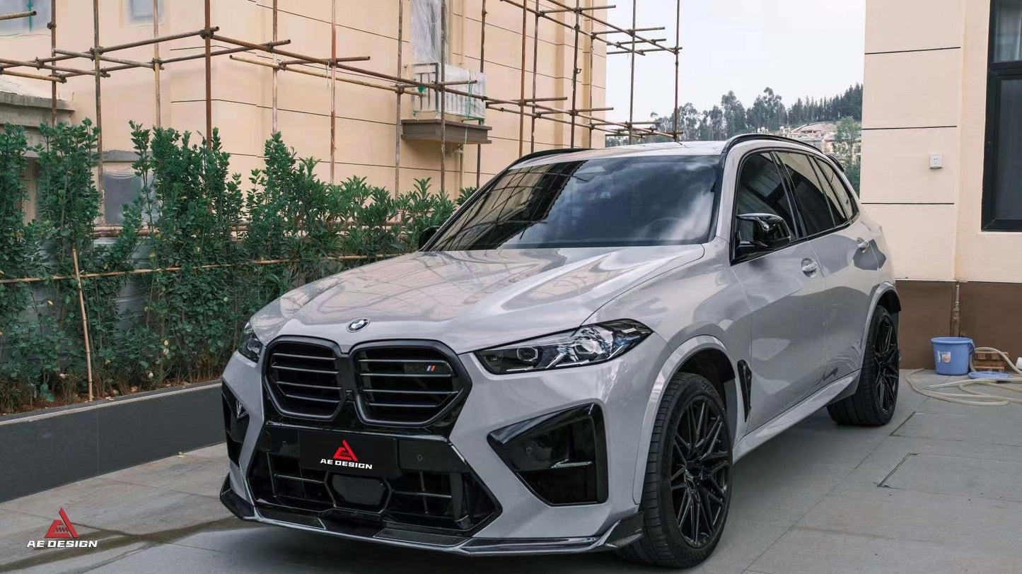 BMW F95 X5M F96 X6M 2023+ ArmorExtend Design Carbon Fiber Front Lip AE Style