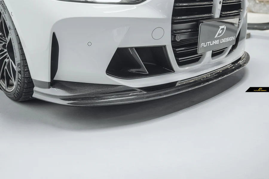 BMW G81/G80 M3 G83/G82 M4 Carbon Fiber Front Lip Future Design V2