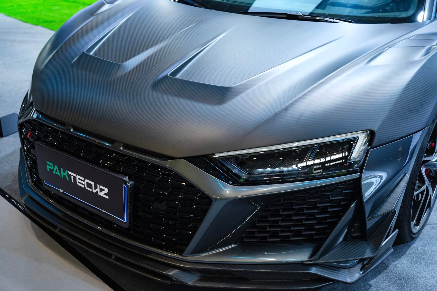 Audi R8 Paktechz Design Carbon Fiber Hood 2016-2023