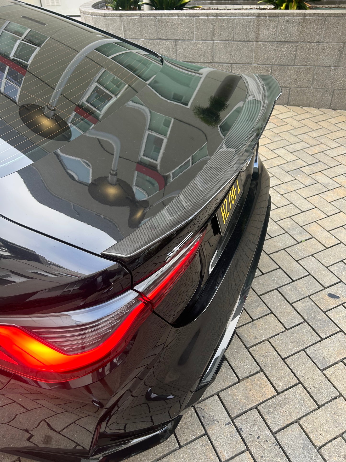 BMW G82 M4 PSM Style Dry Carbon Fiber Trunk Spoiler 2021+