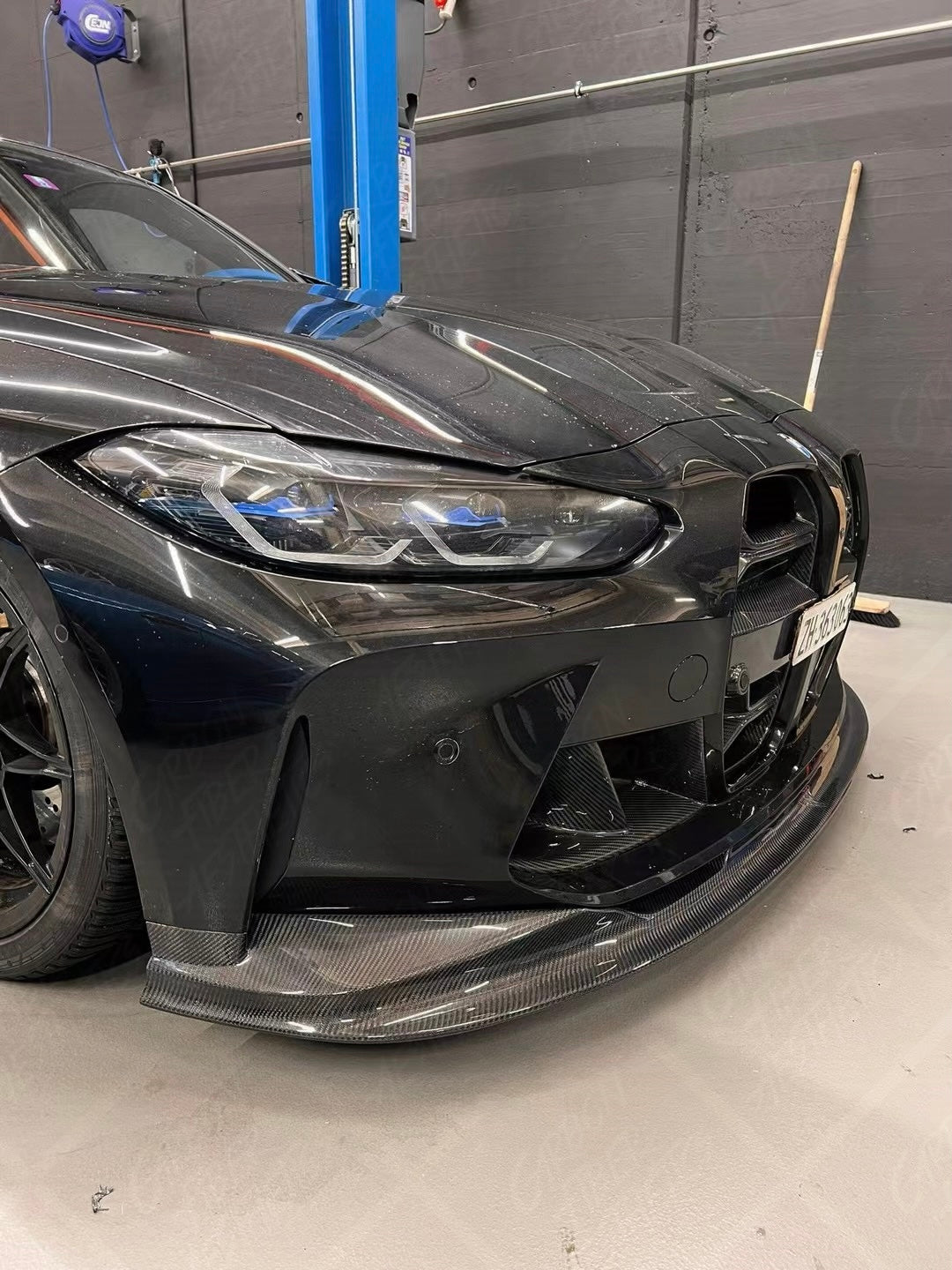 BMW G81/G80 M3 G83/G82 M4 Carbon Fiber Front Lip Future Design V2