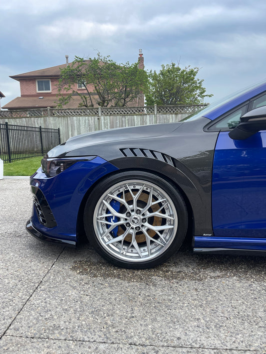 Volkswagen Golf 8/8.5 Carbon Fiber Fenders R/GTI Karbel Design 2020-26