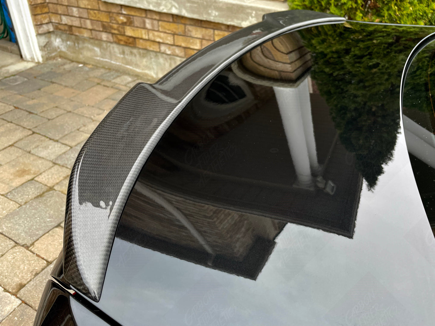 BMW F87 M2 M2C F22 2 Series Dry Carbon Fiber CS Style Trunk Spoiler