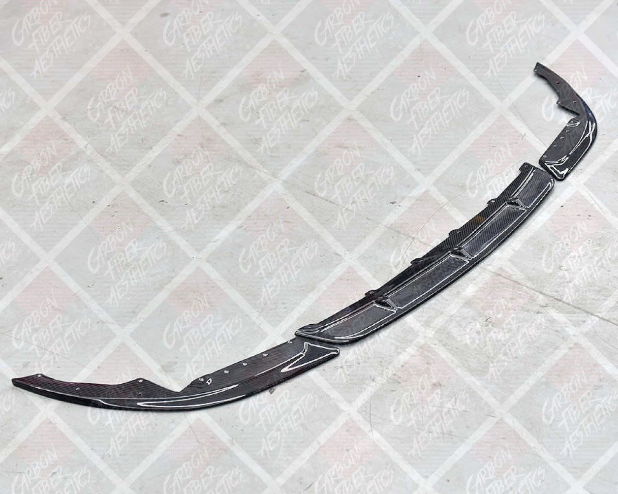BMW F91 F92 F93 M8 Sterckenn Style Dry Carbon Fiber Front Lip