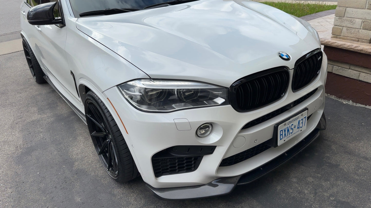 BMW F85 X5M F86 X6M Vorsteiner Style Carbon Fiber Front Lip