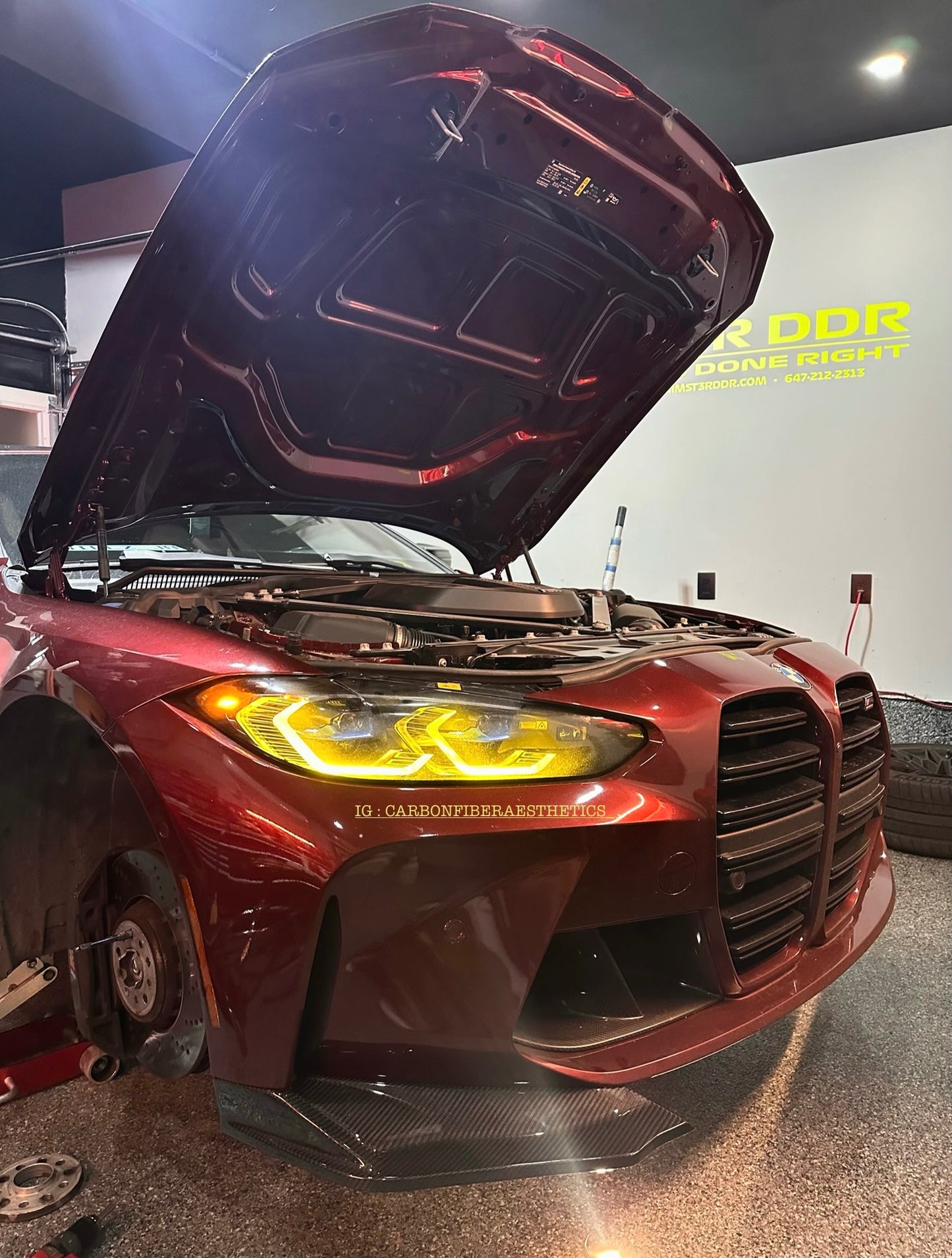 BMW G8X CSL STYLE Yellow DRL Modules G80 M3 G82 M4 G83 M4