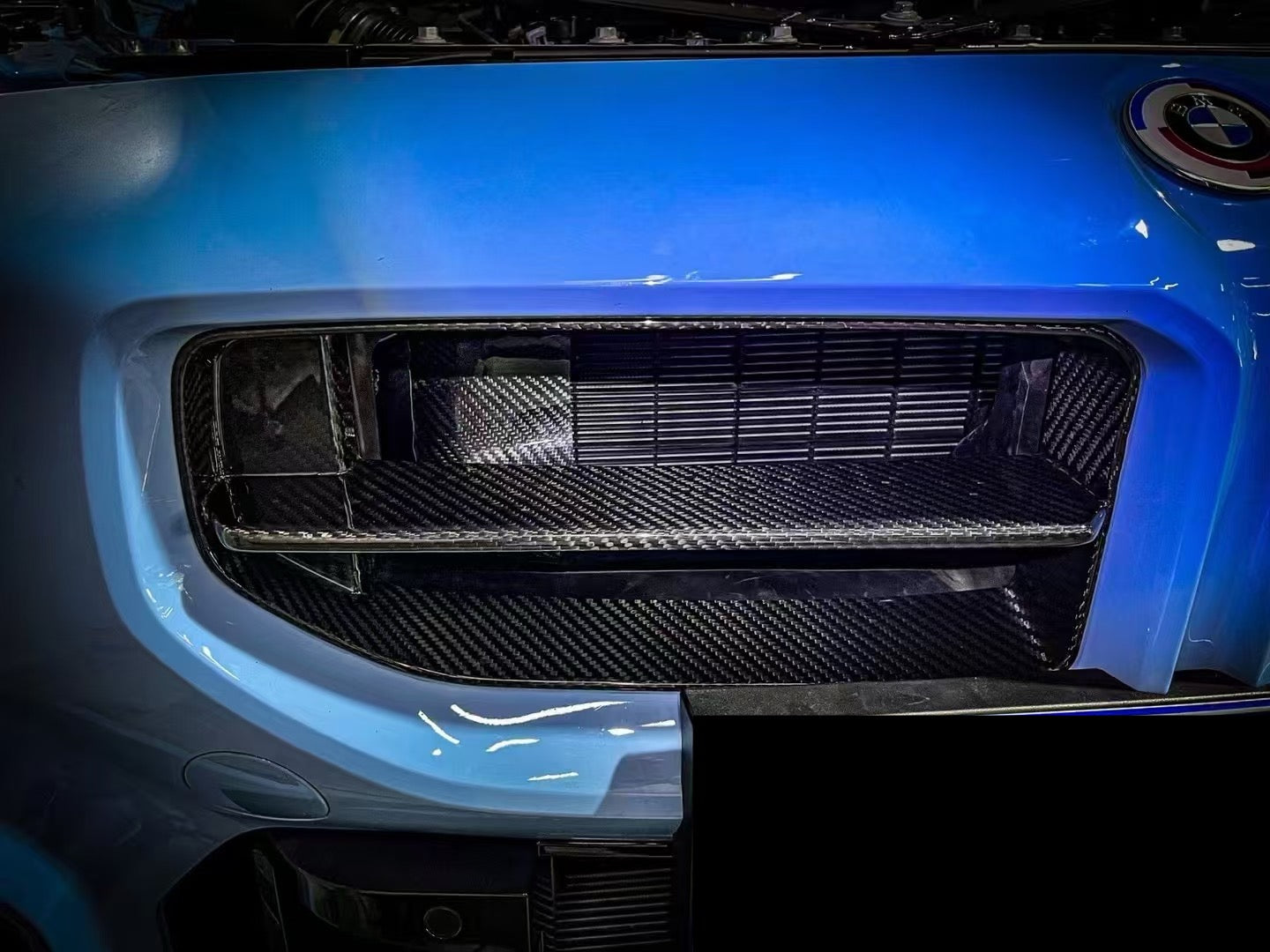 Bmw G87 M2 Dry Carbon Fiber Front Grilles
