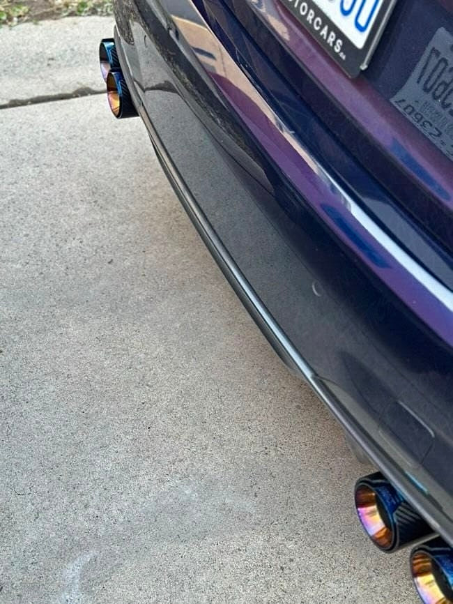 BMW G42 M240i G20 M340i G22 M440i Carbon Fiber Exhaust Tips Quad Tips 2019-2024 Pre Facelift and Facelift
