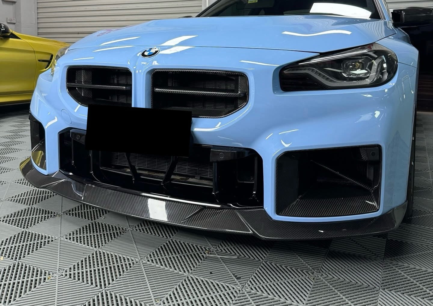 Bmw G87 M2 Dry Carbon Fiber Front Grilles