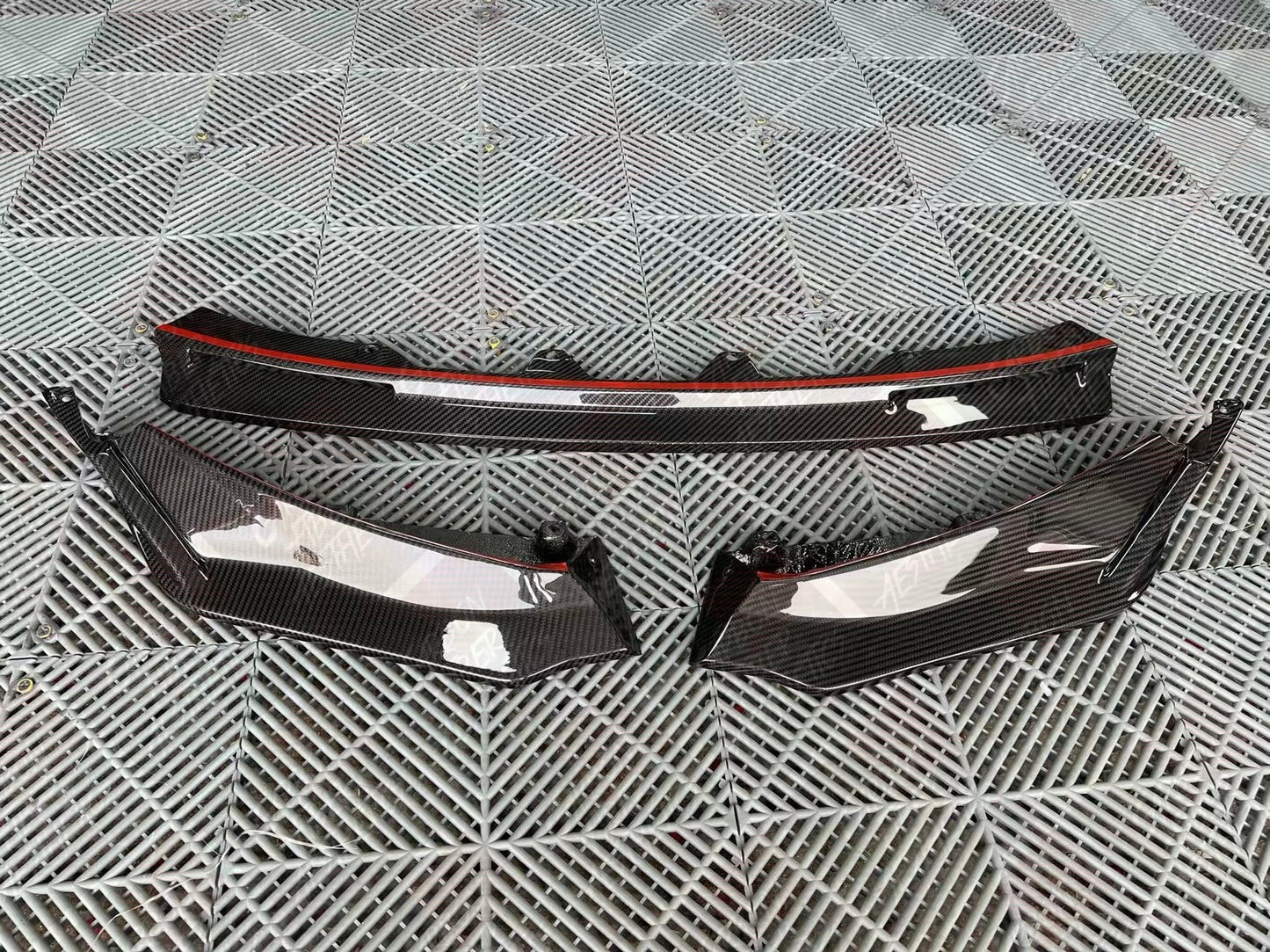 Bmw G80 M3 G82 M4 G83 M4 Dry Carbon Fiber Vorsteiner Style Front Lip