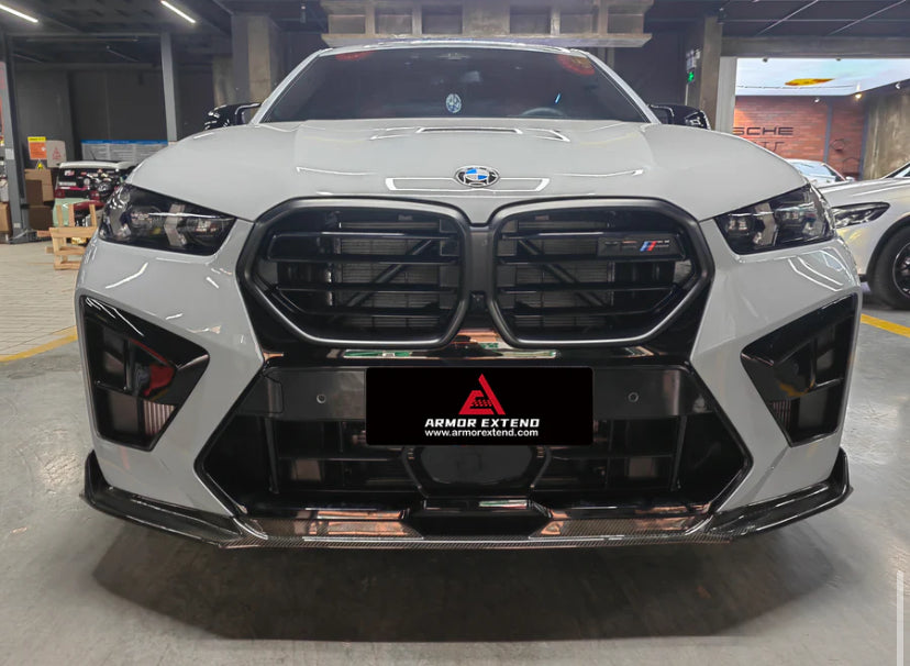 BMW F95 X5M F96 X6M 2023+ ArmorExtend Design Carbon Fiber Front Lip AE Style