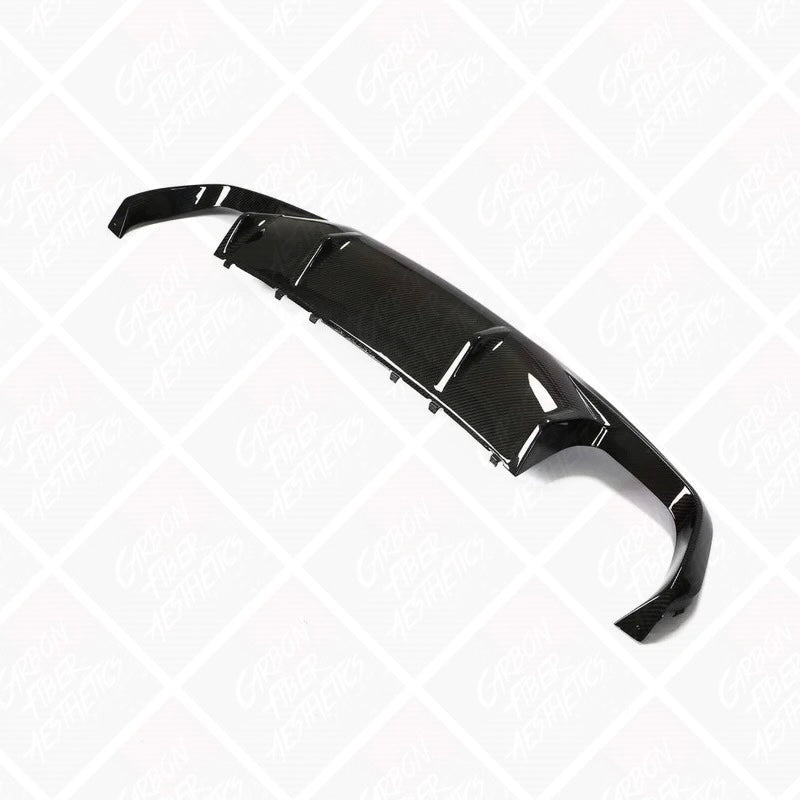 BMW M8 F91 F92 F93 OEM Style Dry Carbon Fiber Rear Diffuser
