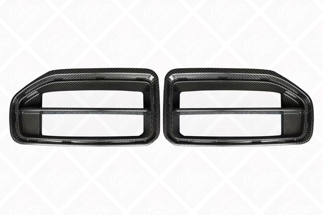 Bmw G87 M2 Dry Carbon Fiber Front Grilles
