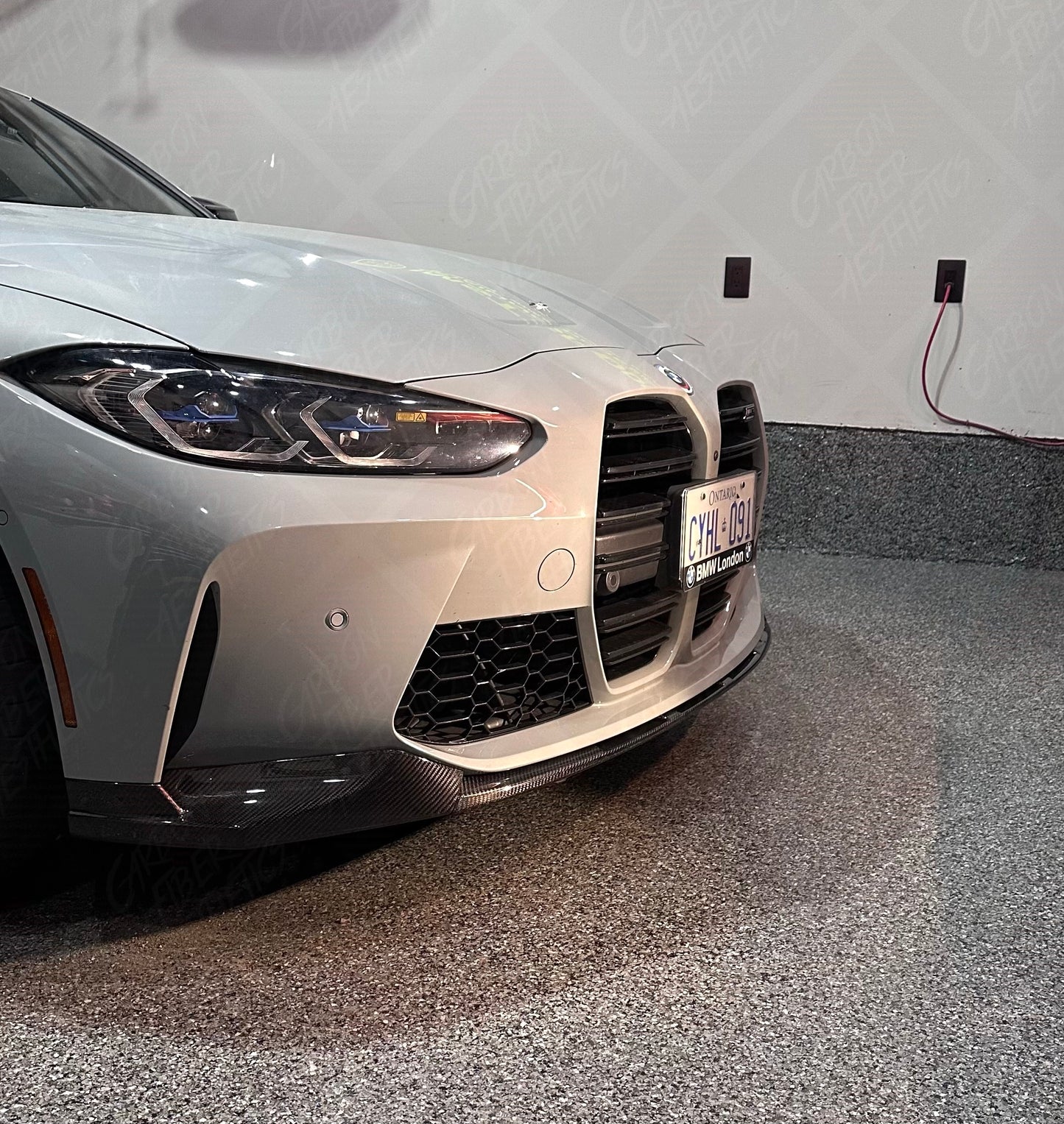 BMW G81/G80 M3 G83/G82 M4 Dry Carbon Fiber M Performance Style Front Lip 2021+