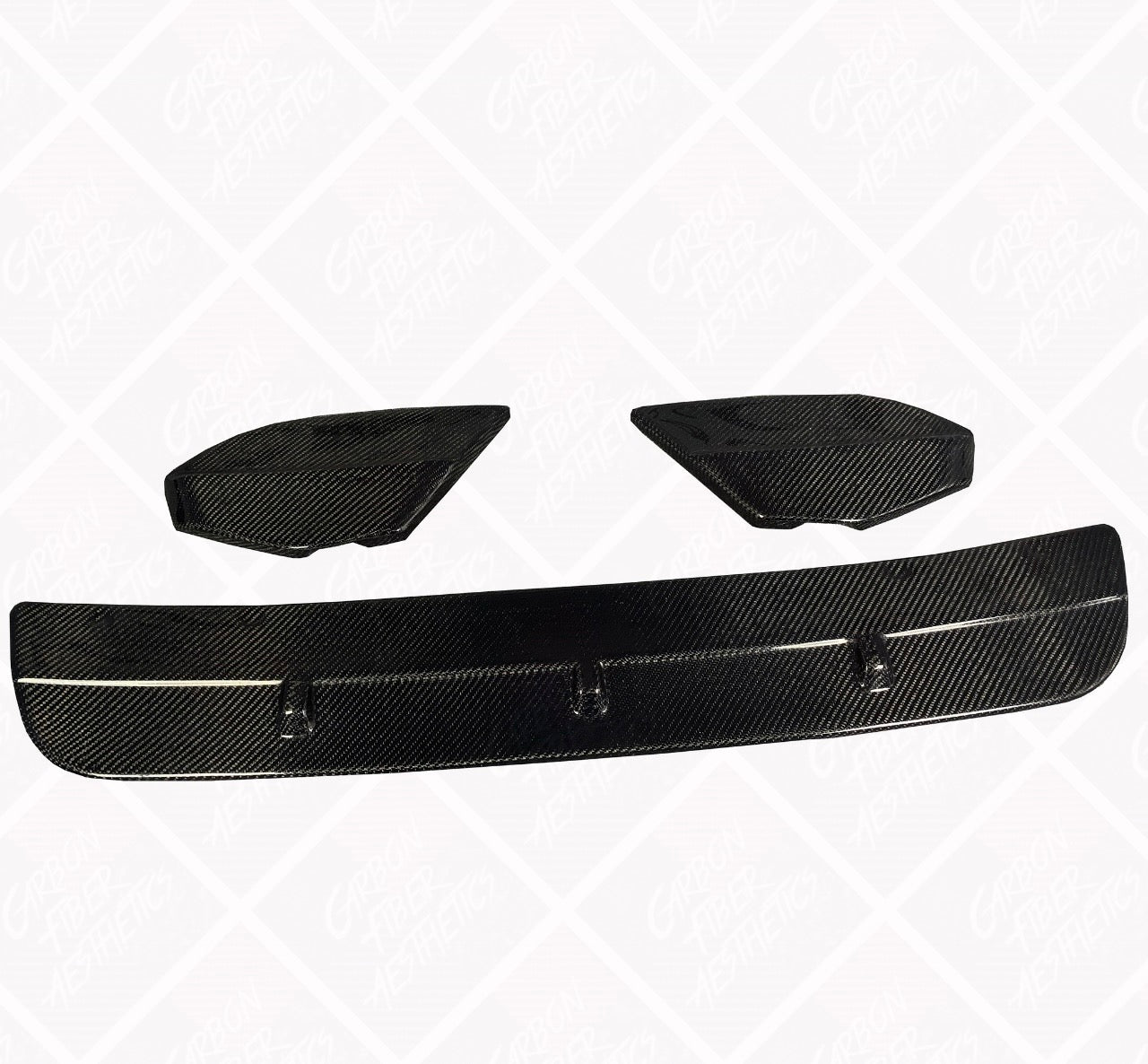 BMW X3M F97 X4M F98 Carbon Fiber Sterckenn Style Front Lip Pre Lci