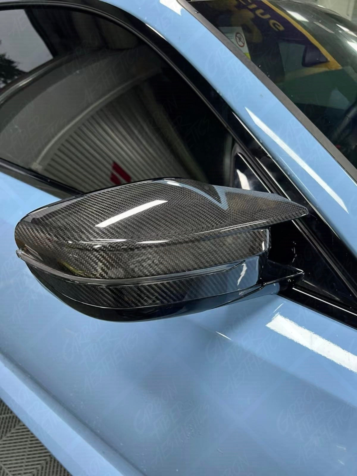 BMW G80 M3 G83 G82 M4 & G87 M2 Dry Carbon Fiber Mirror Caps