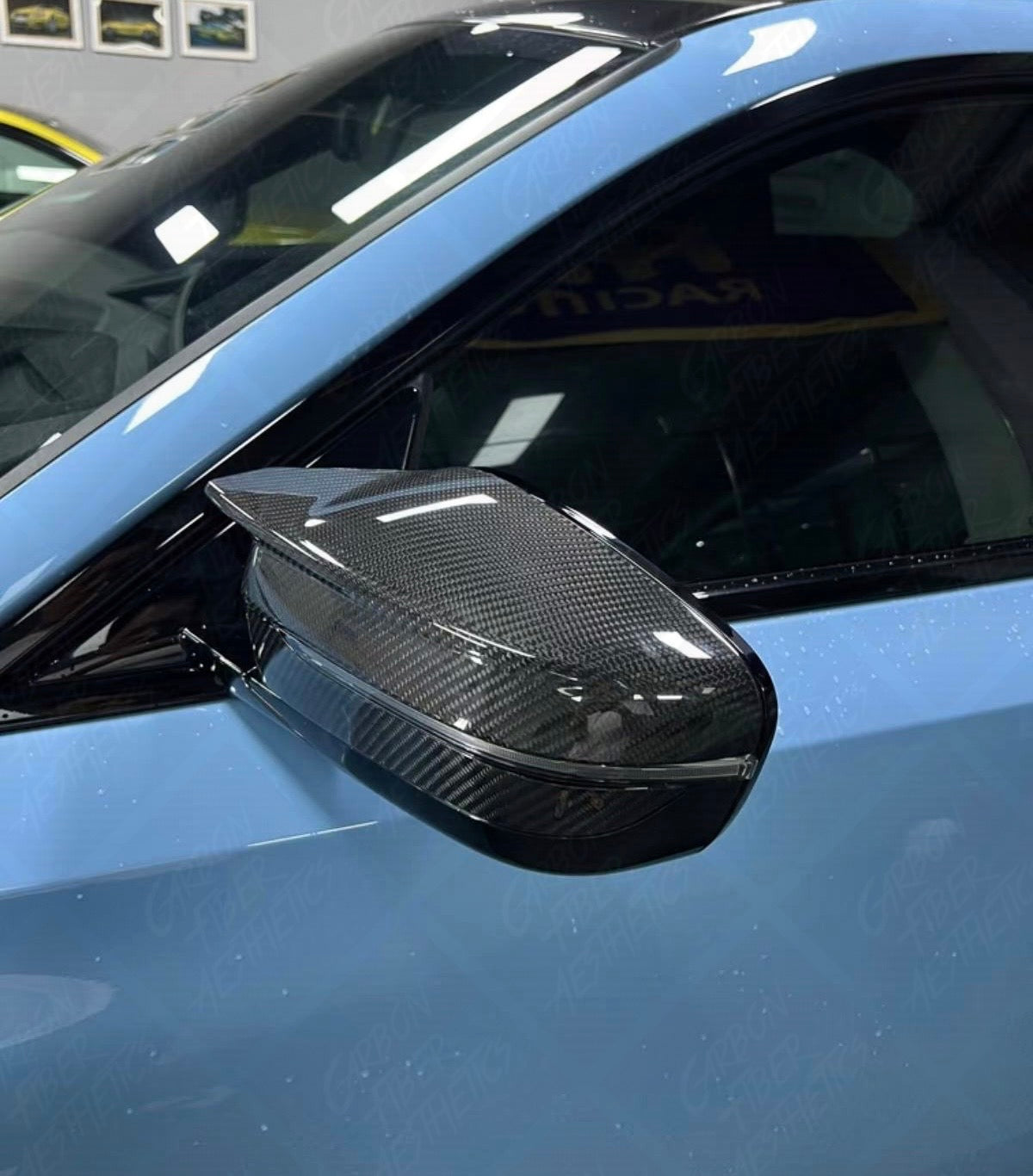 BMW G80 M3 G83 G82 M4 & G87 M2 Dry Carbon Fiber Mirror Caps