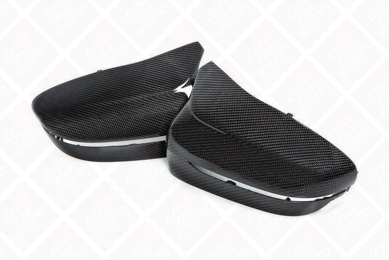 BMW M8 F91 F92 F93 Dry Carbon Fiber Mirror Caps M Style