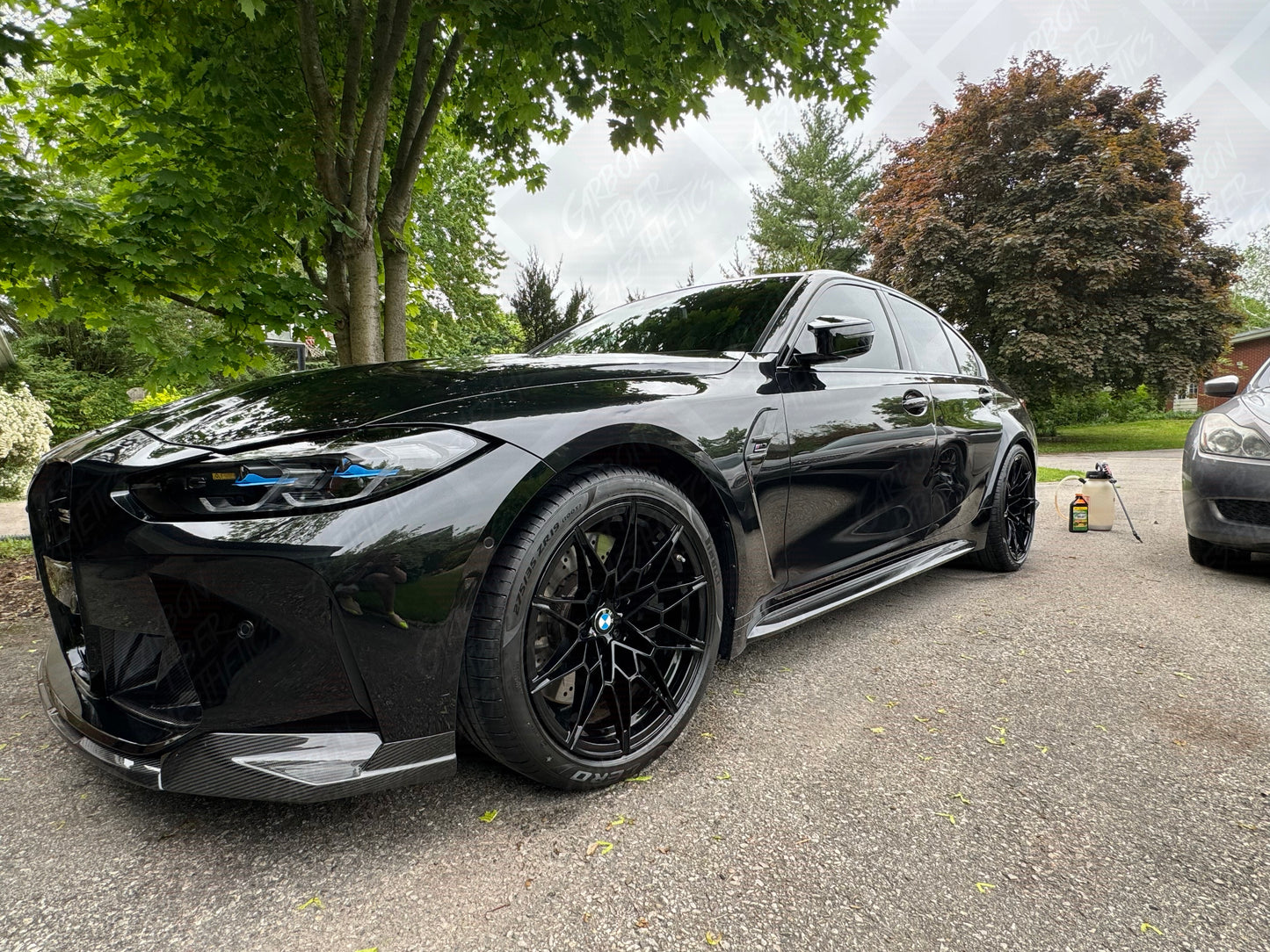 BMW G81/G80 M3 G83/G82 M4 Dry Carbon Fiber M Performance Style Front Lip 2021+