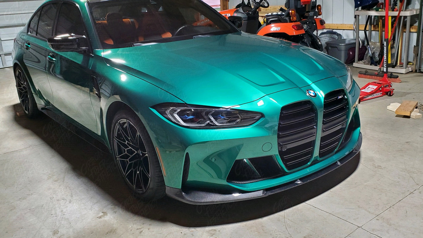 BMW G81/G80 M3 G83/G82 M4 Dry Carbon Fiber 3D Style Front Lip 2021+