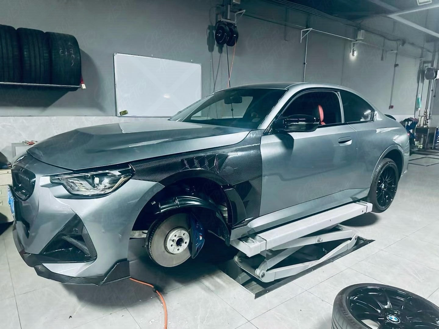 BMW 2 Series G42 M240 Dry Carbon Fiber Fenders 2021+