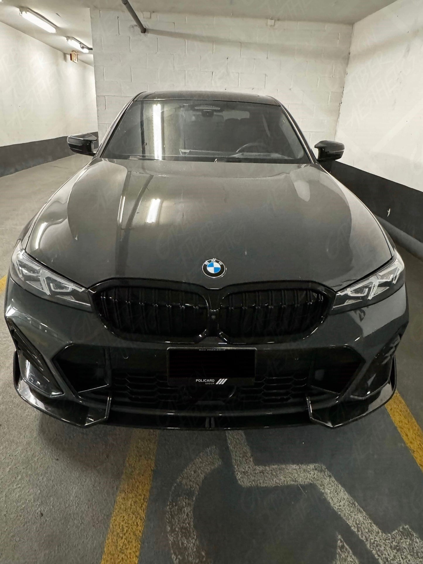 BMW G20 G21 M340 330 Facelift Adro Style Carbon Fiber Front Lip 2023+ BY TAKD Design