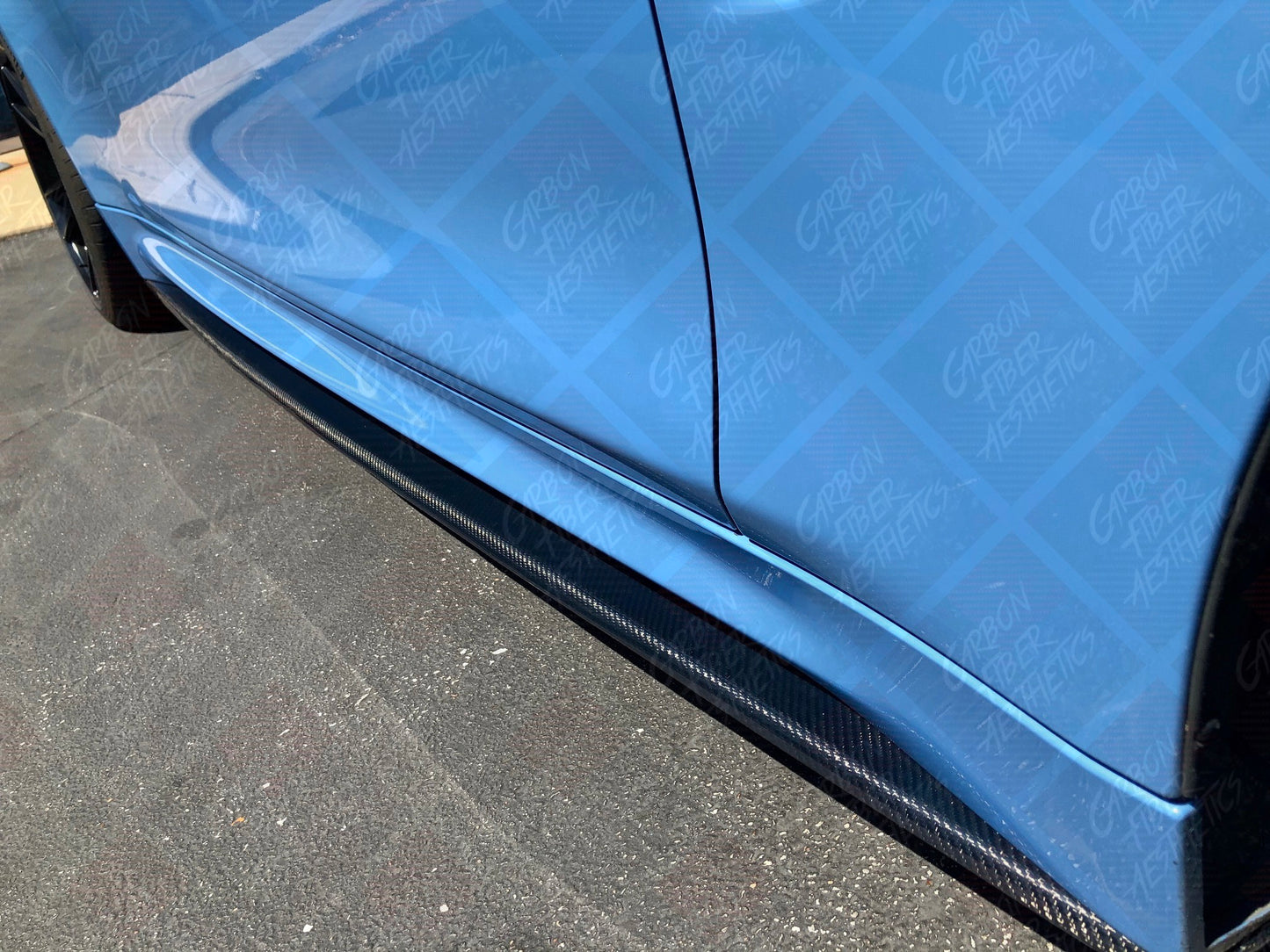 BMW F82 F83 M4 & F80 M3 M Performance Style Carbon Fiber Side Skirts